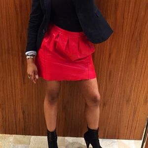 Bcbg Leather skirt